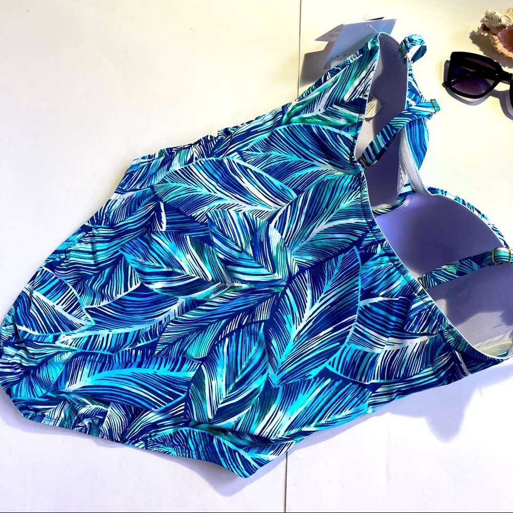 NWT  La Blanca one piece Tummy control Swimsuit - Picture 5 of 11